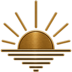 Blanc’s gold Sunrise brand mark